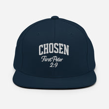 Load image into Gallery viewer, Christian Snapback Hat CHOSEN First Peter 2:9