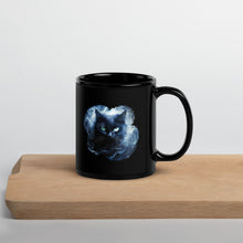 Load image into Gallery viewer, Black Cat Coffee Mug