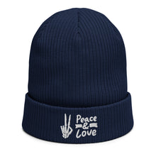 Load image into Gallery viewer, Peace Sign Beanie | j and p hats