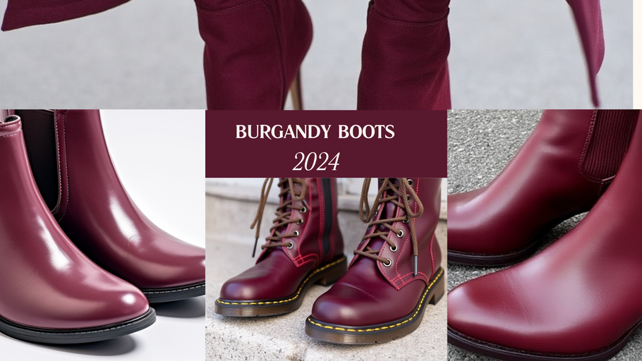 Burgundy Boots The Must-Have Boot Colour  for 2024!