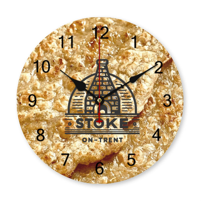 Stoke on trent Oatcakes Clock