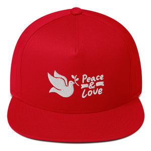 Peace Sign cap  - Embroidered SnapBack