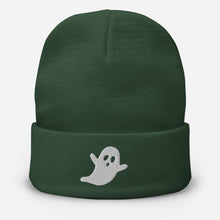 Load image into Gallery viewer, Ghost Embroidered Beanie Halloween Hat