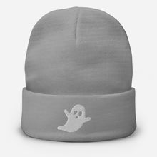 Load image into Gallery viewer, Ghost Embroidered Beanie Halloween Hat