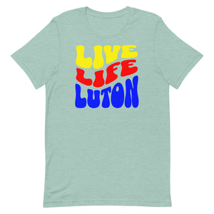 Live Life Luton T-Shirt - J and P Hats