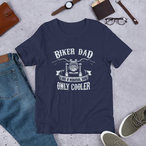 Dad Gift - Biker T Shirt  - J and P Hats 