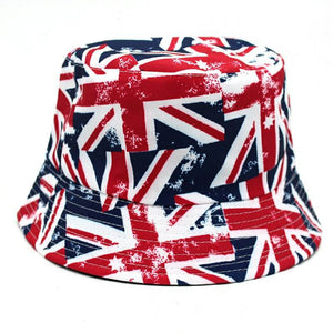 Union Jack Bucket Hat - Bucket Hats | j and p hats