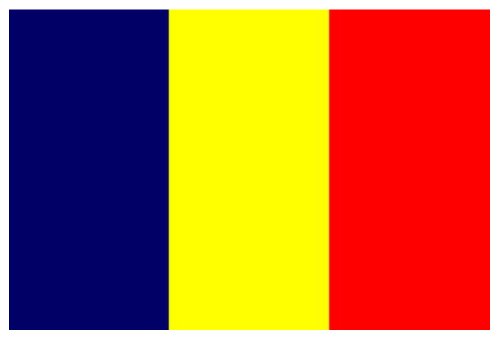 Chad National Flag 5ft x 3ft