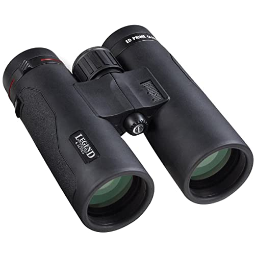 Bushnell - Legend L-Series Binocular - 10x42 - Black - Roof Prism - Rainguard HD - Ultra-Wideband Coating - ED Glass - Multi-coated Lenses - Magnesium - 198104