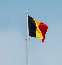 Load image into Gallery viewer, 5x3Ft Belgium Flag, Durable Belgian Flag with 2 Metal Eyelets Used Indoor and Outdoor, Bright Color Belgian National Flag Decorated in Sporting Events, Parties, Parade