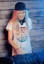 Load image into Gallery viewer, Dj design t shirt - Music lovers t shirt | Dj print t shirt | j and p hats