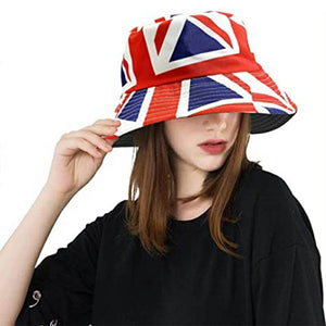 Union Jack Bucket Hat - Bucket Hats | j and p hats