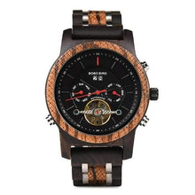 Load image into Gallery viewer, Automatic Mechanical Watches Men Wooden Luxury watch-J and p hats -