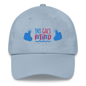 Retirement Baseball Cap - j and p hats 