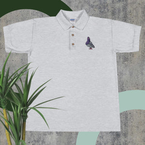 Pigeon Fanciers Embroidered Polo Shirt | j and p hats 