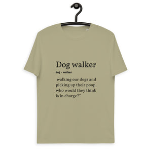 Dog walker definition funny t shirt -J and p hats