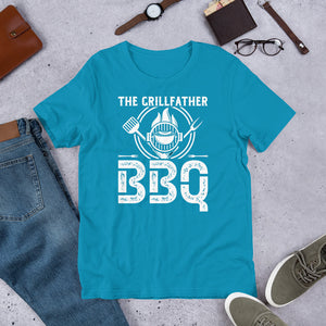 The Grillfather Funny Barbecue T Shirt