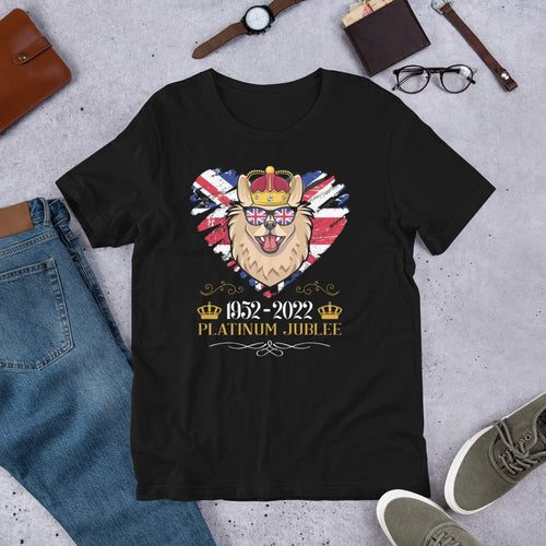 Queens jubilee T- Shirt  | j and p hats 