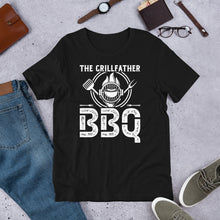 Load image into Gallery viewer, The Grillfather Funny Barbecue T Shirt - J and P Hats 