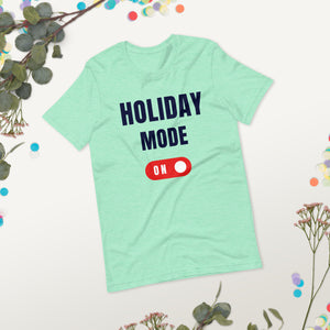 Holiday Mode T shirt , custom holiday logo t shirts ,holiday fun t shirt