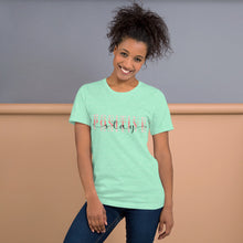 Load image into Gallery viewer, Stay positive mental health t shirt | J and p hats