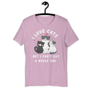 I love cats but can’t eat a whole one | j and p hats 