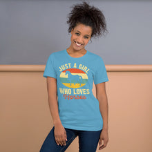 Load image into Gallery viewer, Just A Girl Who Loves Horses T Shirt | j and p hats 