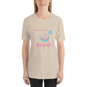 Funny Slogan Cake T Shirt  | j and p hats 